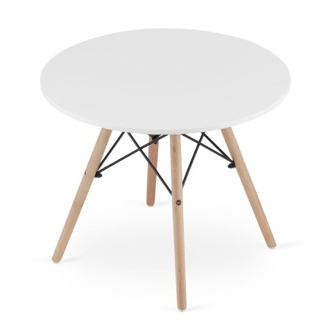 Stolik MAKSI Okrągły 60cm - biały Stolik MAKSI Okrągły 60cm - biały