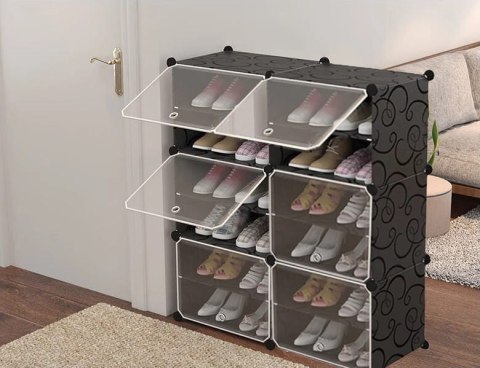 Szafka modułowa na buty 12 poziomów Szafka modułowa na buty 12 poziomów