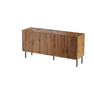 JUNGLE KMODA 152 dąb wotan mat/ czarny mat
