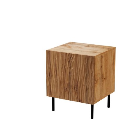 JUNGLE szafka nocna (2 szt. ) dąb wotan mat/ czarny mat JUNGLE szafka nocna (2 szt. ) dąb wotan mat/ czarny mat