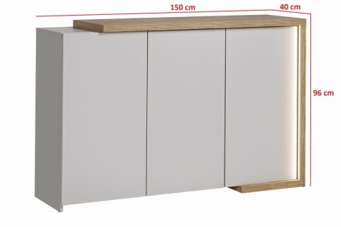 DASAR komoda 3D kaszmir/ dąb grand natural DASAR komoda 3D kaszmir/ dąb grand natural