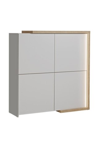 DASAR komoda 4D kaszmir/ dąb grand natural
