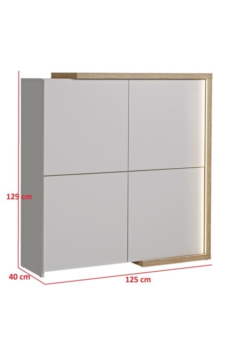 DASAR komoda 4D kaszmir/ dąb grand natural DASAR komoda 4D kaszmir/ dąb grand natural