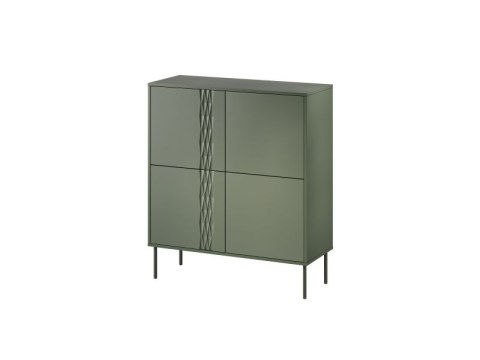 TRESSE komoda 4D zielona TRESSE komoda 4D zielona
