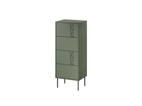 TRESSE komoda 4S zielony TRESSE komoda 4S zielony
