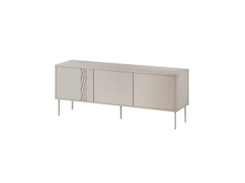 TRESSE szafka RTV 150 (3D) beżowy TRESSE szafka RTV 150 (3D) beżowy