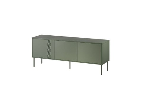 TRESSE szafka RTV 150 (3D) zielony TRESSE szafka RTV 150 (3D) zielony
