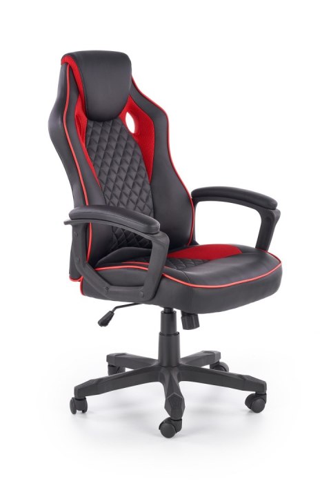 BAFFIN fotel gabinetowy czarny / czerwony BAFFIN fotel gabinetowy czarny / czerwony