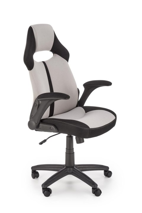 BLOOM fotel gabinetowy popielaty / czarny BLOOM fotel gabinetowy popielaty / czarny