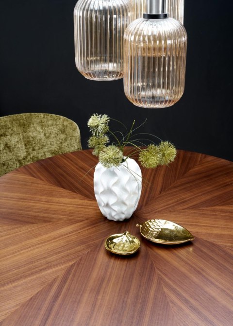 CALDO stół okrągły, orzechowy