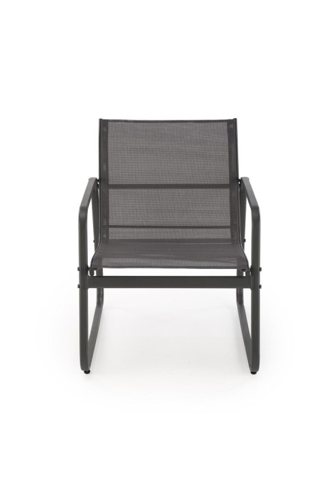 CONOR zestaw ogrodowy ( sofa + fotel 2x + ława ), ciemny popiel / jasny popiel CONOR zestaw ogrodowy ( sofa + fotel 2x + ława ), ciemny popiel / jasny popiel