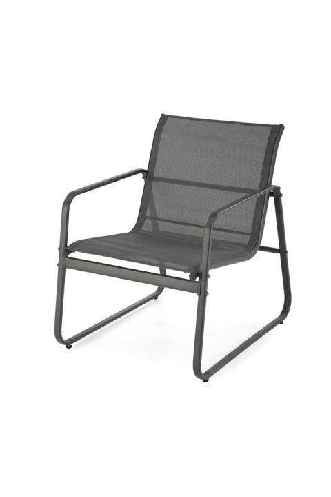 CONOR zestaw ogrodowy ( sofa + fotel 2x + ława ), ciemny popiel / jasny popiel CONOR zestaw ogrodowy ( sofa + fotel 2x + ława ), ciemny popiel / jasny popiel