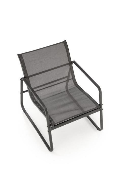 CONOR zestaw ogrodowy ( sofa + fotel 2x + ława ), ciemny popiel / jasny popiel CONOR zestaw ogrodowy ( sofa + fotel 2x + ława ), ciemny popiel / jasny popiel