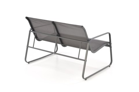 CONOR zestaw ogrodowy ( sofa + fotel 2x + ława ), ciemny popiel / jasny popiel CONOR zestaw ogrodowy ( sofa + fotel 2x + ława ), ciemny popiel / jasny popiel