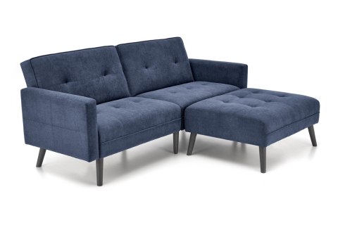 CORNELIUS sofa rozkładana z funkcją narożnika niebieska CORNELIUS sofa rozkładana z funkcją narożnika niebieska