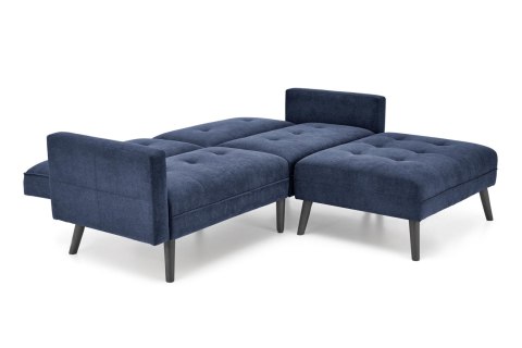 CORNELIUS sofa rozkładana z funkcją narożnika niebieska CORNELIUS sofa rozkładana z funkcją narożnika niebieska