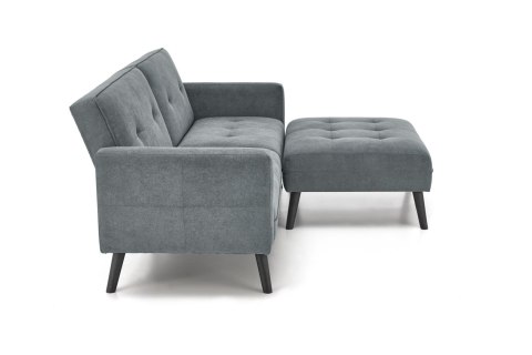 CORNELIUS sofa rozkładana z funkcją narożnika popiel CORNELIUS sofa rozkładana z funkcją narożnika popiel