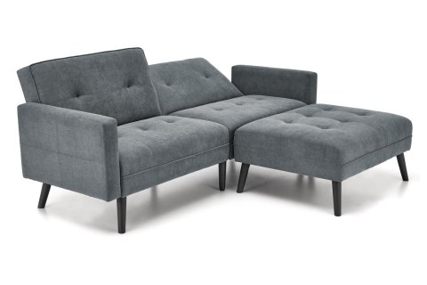 CORNELIUS sofa rozkładana z funkcją narożnika popiel CORNELIUS sofa rozkładana z funkcją narożnika popiel