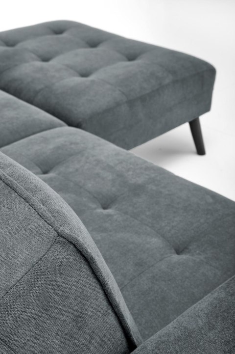 CORNELIUS sofa rozkładana z funkcją narożnika popiel CORNELIUS sofa rozkładana z funkcją narożnika popiel
