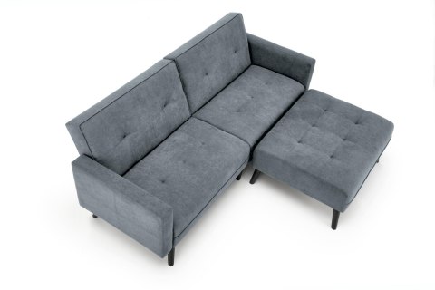 CORNELIUS sofa rozkładana z funkcją narożnika popiel CORNELIUS sofa rozkładana z funkcją narożnika popiel