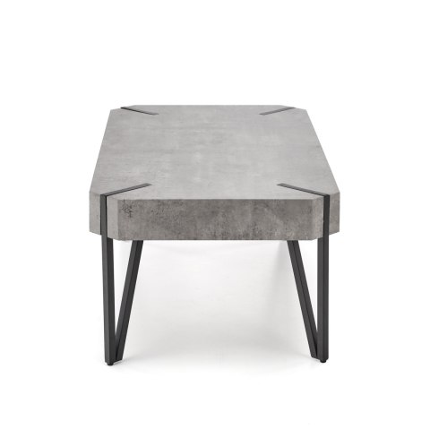 EMILY ława beton / czarny EMILY ława beton / czarny