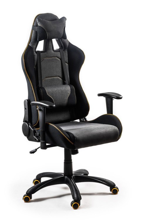 EVOLVE PRO Gaming fotel gabinetowy czarno-szarobeżowy-pomarańczowy EVOLVE PRO Gaming fotel gabinetowy czarno-szarobeżowy-pomarańczowy