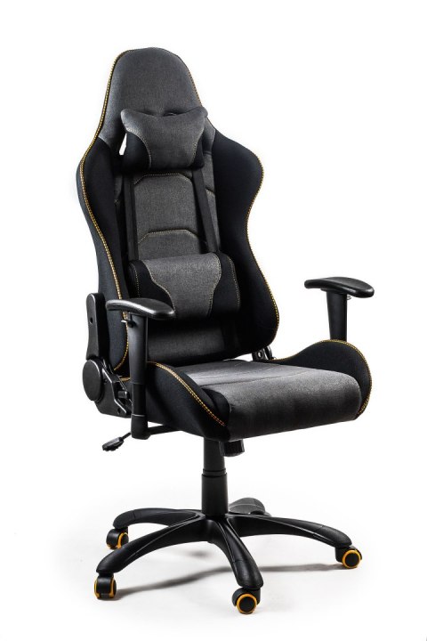 EVOLVE PRO Gaming fotel gabinetowy czarno-szarobeżowy-pomarańczowy EVOLVE PRO Gaming fotel gabinetowy czarno-szarobeżowy-pomarańczowy