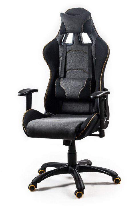 EVOLVE PRO Gaming fotel gabinetowy czarno-szarobeżowy-pomarańczowy EVOLVE PRO Gaming fotel gabinetowy czarno-szarobeżowy-pomarańczowy
