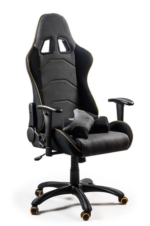 EVOLVE PRO Gaming fotel gabinetowy czarno-szarobeżowy-pomarańczowy EVOLVE PRO Gaming fotel gabinetowy czarno-szarobeżowy-pomarańczowy