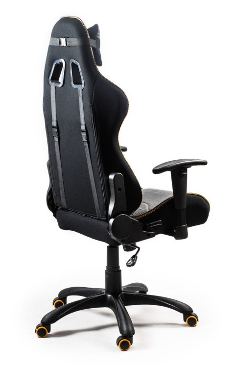 EVOLVE PRO Gaming fotel gabinetowy czarno-szarobeżowy-pomarańczowy EVOLVE PRO Gaming fotel gabinetowy czarno-szarobeżowy-pomarańczowy