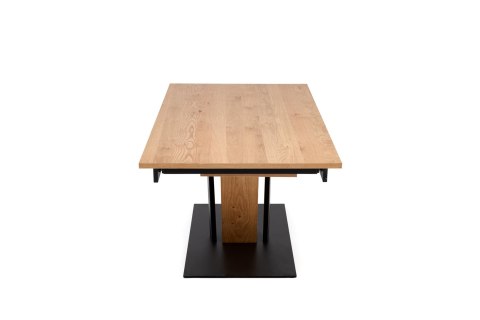 FANIS stół rozkładany, naturalny / czarny