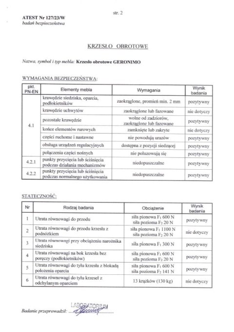 GERONIMO fotel gabinetowy czarny GERONIMO fotel gabinetowy czarny