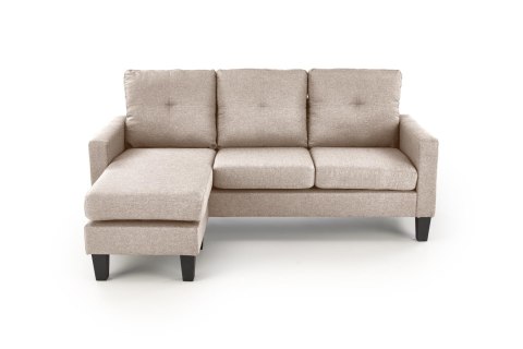 GERSON sofa z podnóżkiem beżowy GERSON sofa z podnóżkiem beżowy
