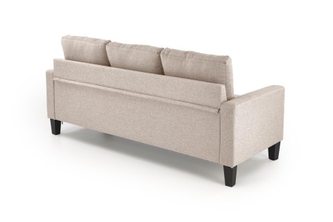 GERSON sofa z podnóżkiem beżowy GERSON sofa z podnóżkiem beżowy