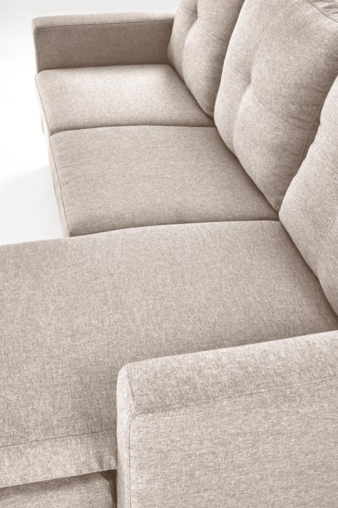 GERSON sofa z podnóżkiem beżowy GERSON sofa z podnóżkiem beżowy