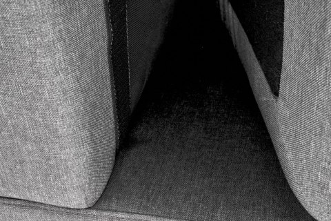 GERSON sofa z podnóżkiem popielaty GERSON sofa z podnóżkiem popielaty