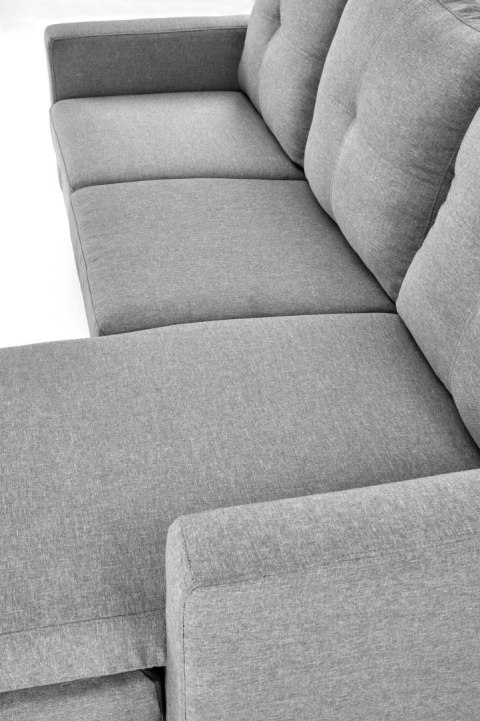 GERSON sofa z podnóżkiem popielaty GERSON sofa z podnóżkiem popielaty