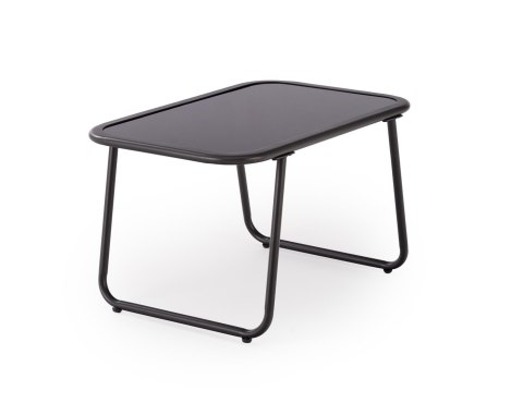 HUDSON, zestaw ogrodowy ( sofa, fotel 2x, ława ), popielaty / brązowy