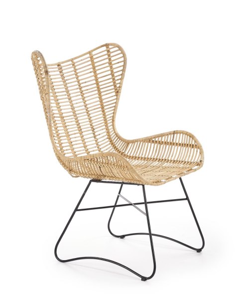 INDIANA fotel wypoczynkowy rattan naturalny INDIANA fotel wypoczynkowy rattan naturalny