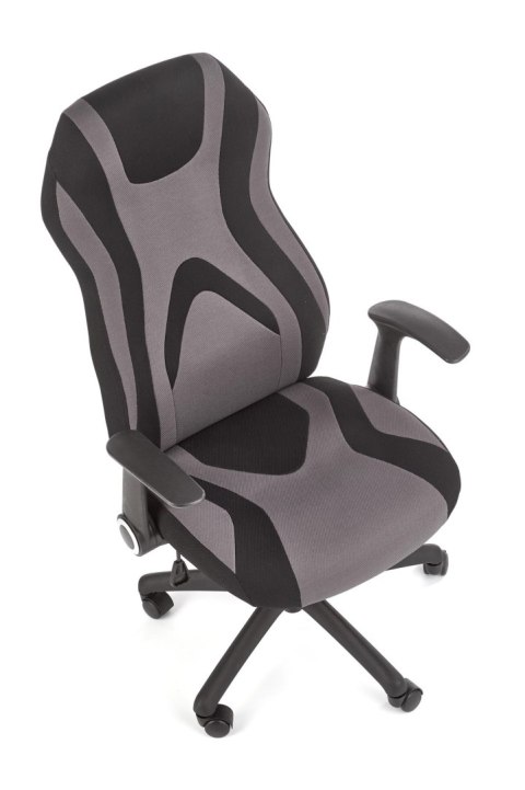 JOFREY fotel gabinetowy czarny / popielaty JOFREY fotel gabinetowy czarny / popielaty