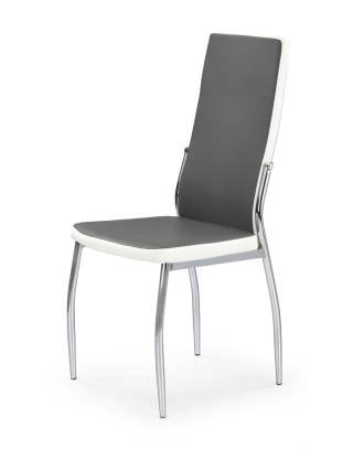 K210 krzesło popiel / biały