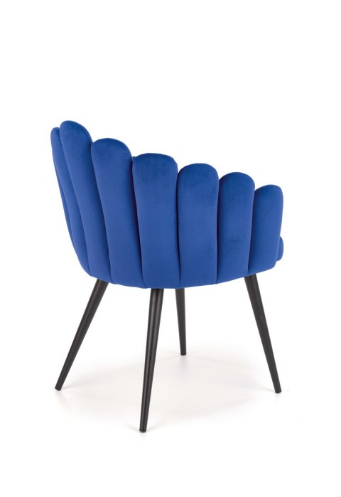 K410 krzesło granatowy velvet K410 krzesło granatowy velvet