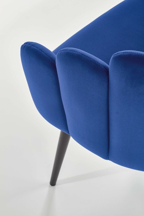 K410 krzesło granatowy velvet K410 krzesło granatowy velvet