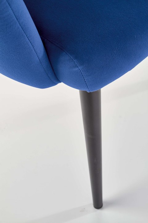 K410 krzesło granatowy velvet K410 krzesło granatowy velvet
