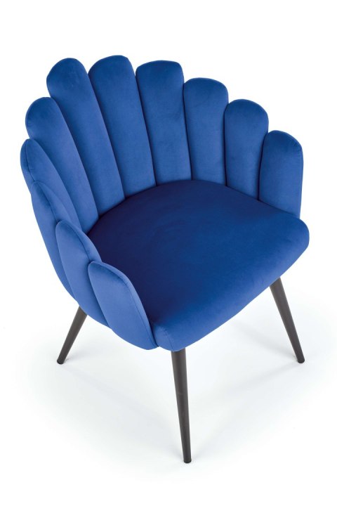 K410 krzesło granatowy velvet K410 krzesło granatowy velvet
