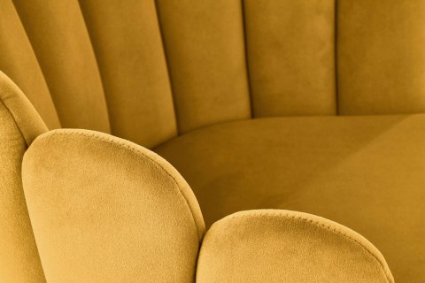 K410 krzesło musztardowy velvet K410 krzesło musztardowy velvet