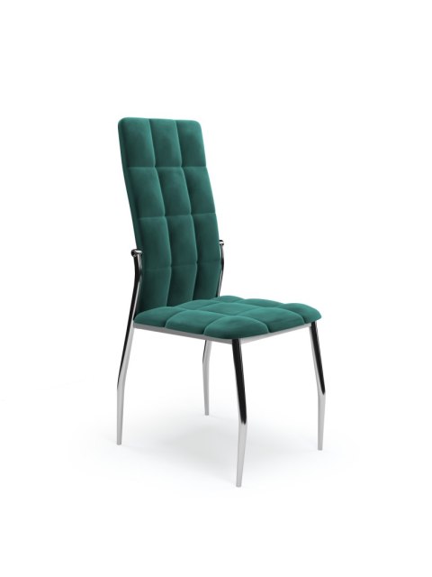 K416 krzesło ciemny zielony velvet K416 krzesło ciemny zielony velvet