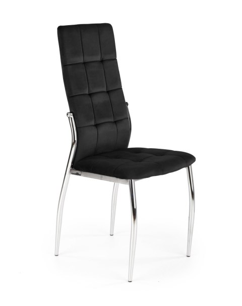 K416 krzesło czarny velvet K416 krzesło czarny velvet
