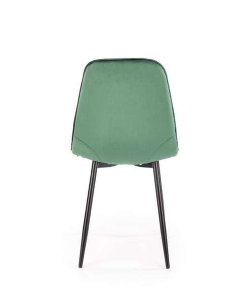 K417 krzesło ciemny zielony velvet K417 krzesło ciemny zielony velvet