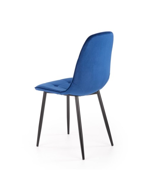 K417 krzesło granatowy velvet K417 krzesło granatowy velvet